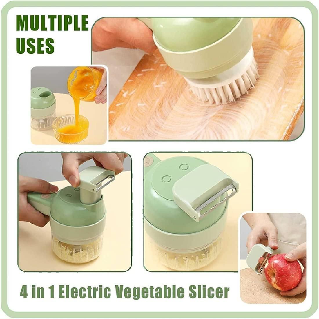 4-in-1 Electric Veggie Cutter